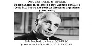 [:pb]Ressonâncias da polêmica entre Georges Bataille e Jean Paul Sartre nas revistas literárias argentinas (1948-1956)[:]
